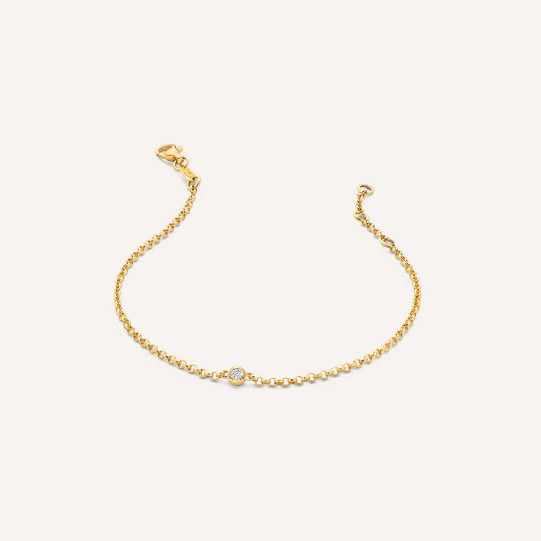 Bezel Set Diamond Bracelet (0.05 ct)
