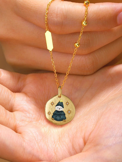 Custom Pet Portrait Necklace