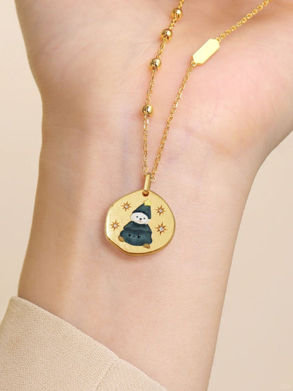 Custom Pet Portrait Necklace