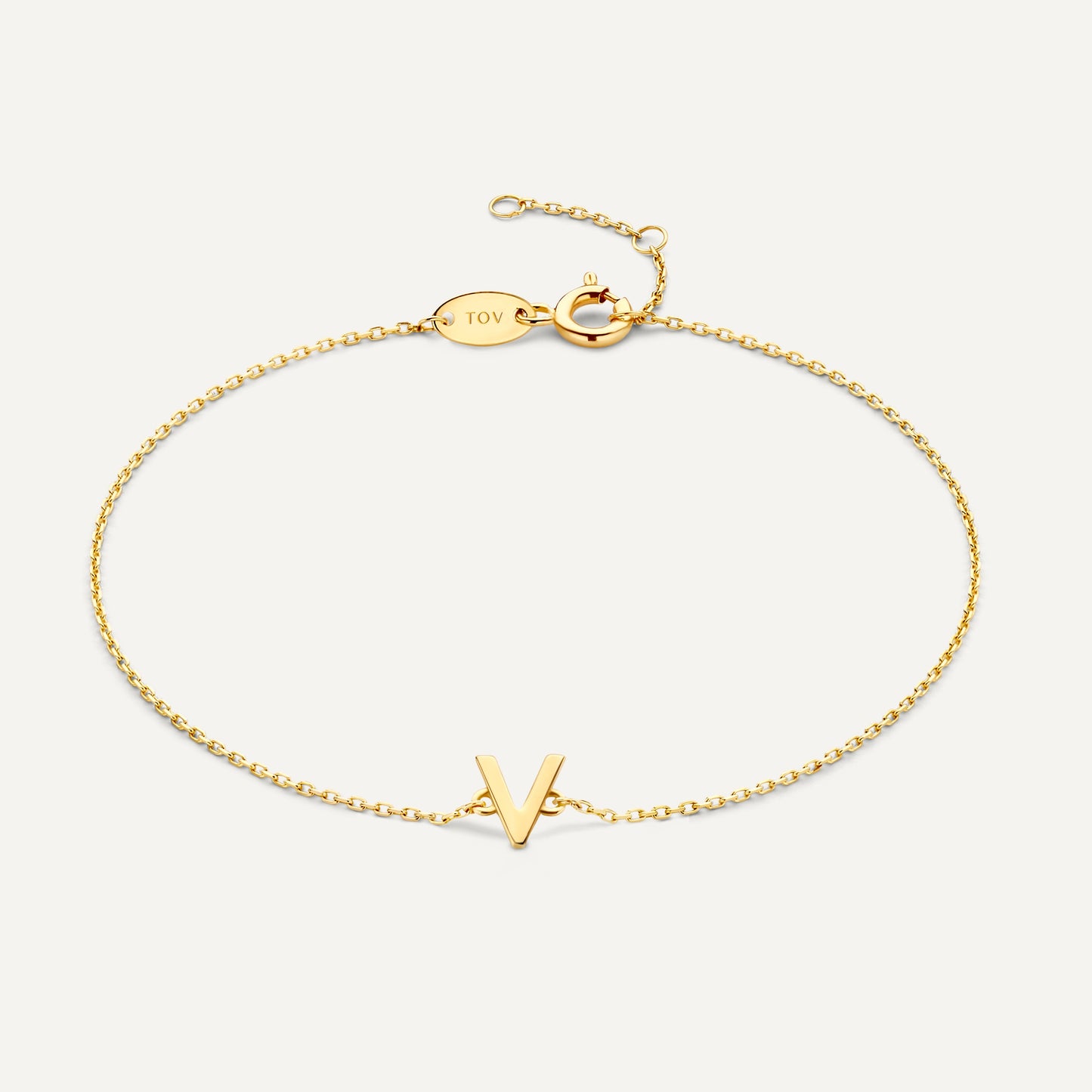 Essential Initial Letter Bracelet