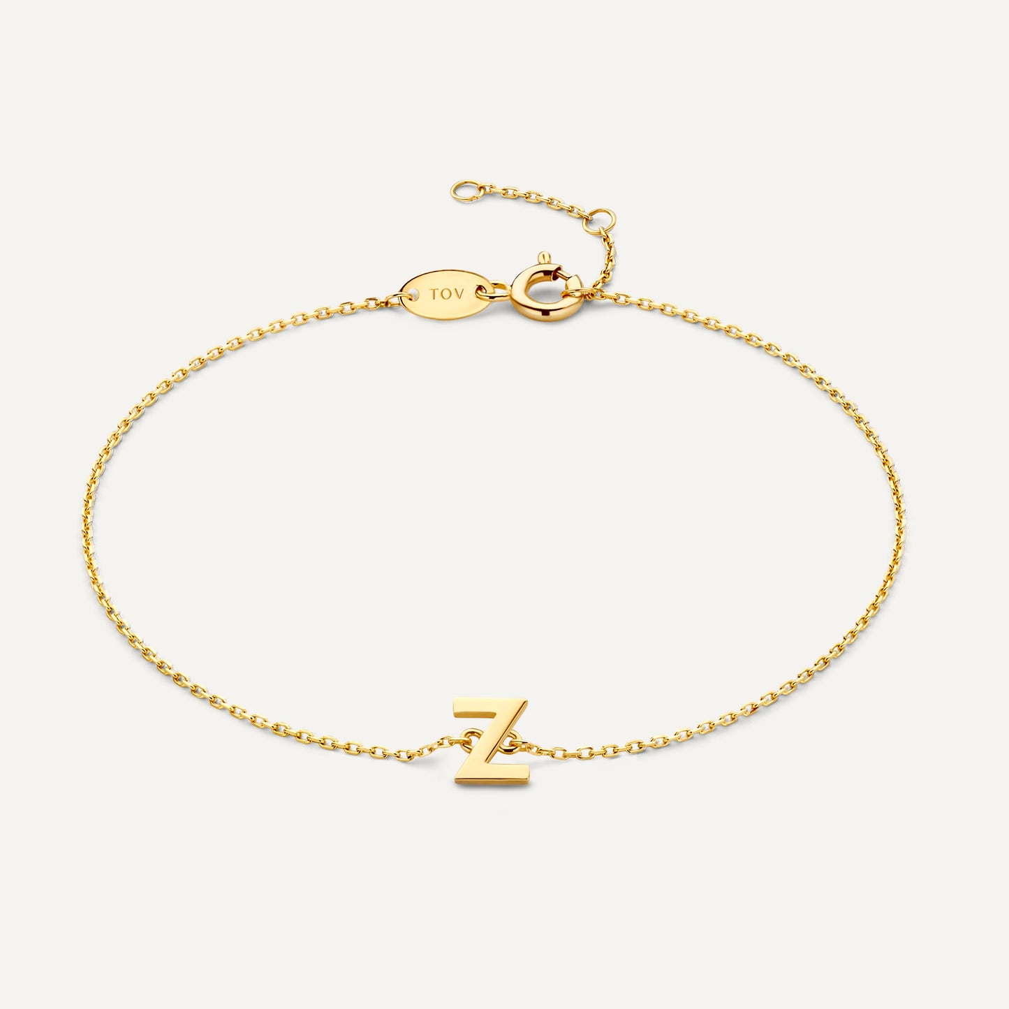 Essential Initial Letter Bracelet
