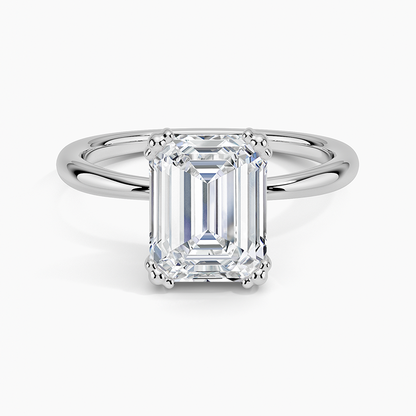 Freesia Triple-Prong Solitaire Engagement Ring