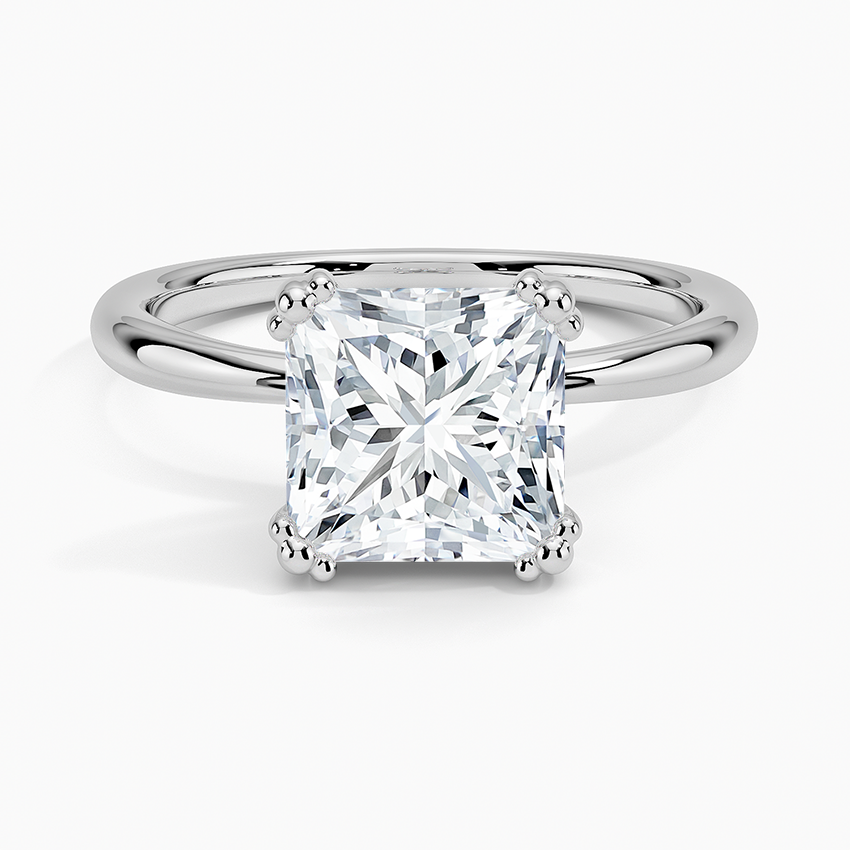Freesia Triple-Prong Solitaire Engagement Ring
