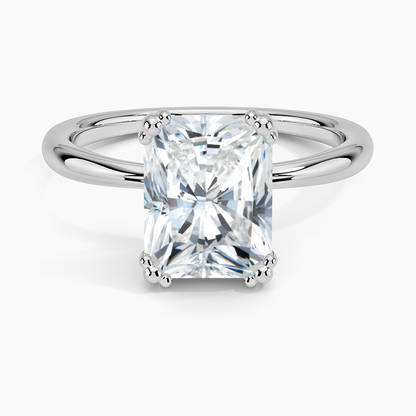 Freesia Triple-Prong Solitaire Engagement Ring