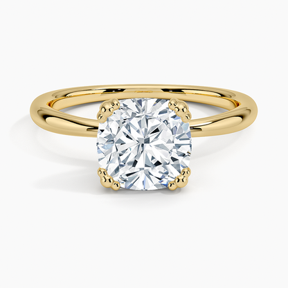 Freesia Triple-Prong Solitaire Engagement Ring