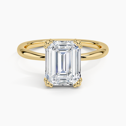 Freesia Triple-Prong Solitaire Engagement Ring