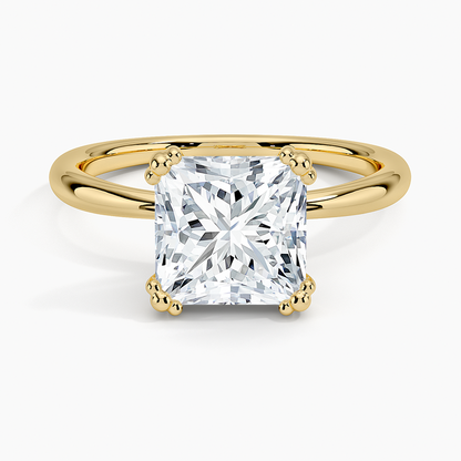 Freesia Triple-Prong Solitaire Engagement Ring