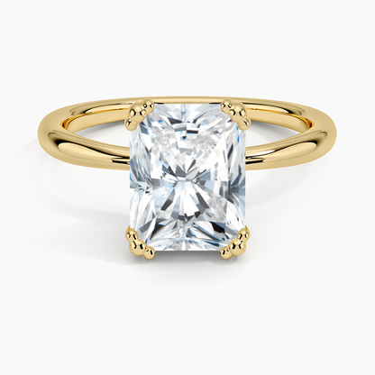 Freesia Triple-Prong Solitaire Engagement Ring