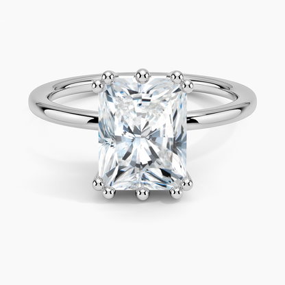 Kalina Hidden Halo Diamond Engagement Ring