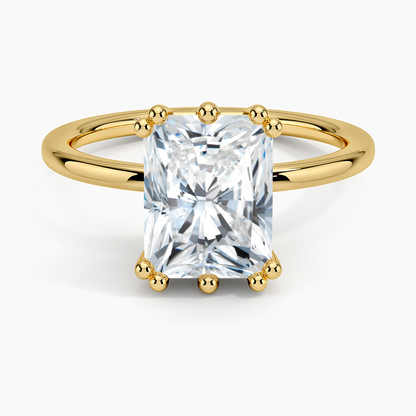 Kalina Hidden Halo Diamond Engagement Ring