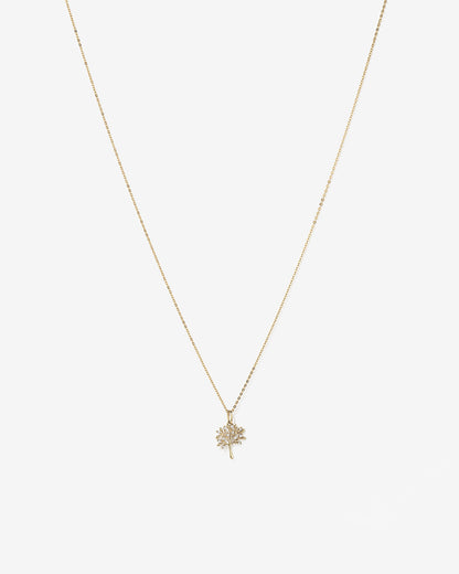 Cubic Zirconia Tree of Life Pendant Necklace in 10kt Yellow Gold