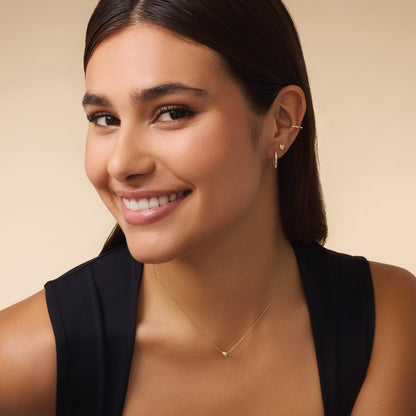 Oval Small Hoops (15mm)