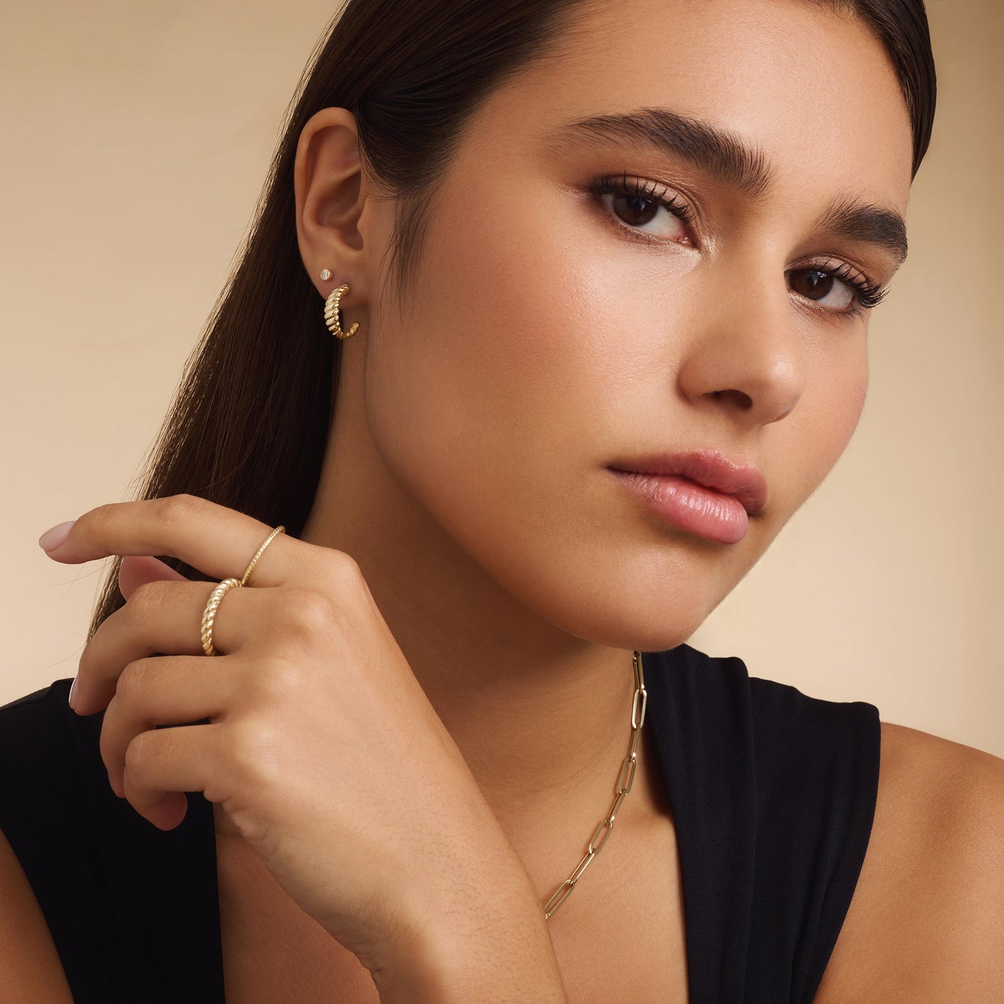 Croissant Dome Hoops