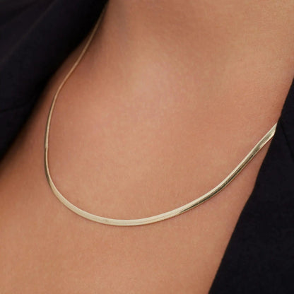 Herringbone Chain Necklace