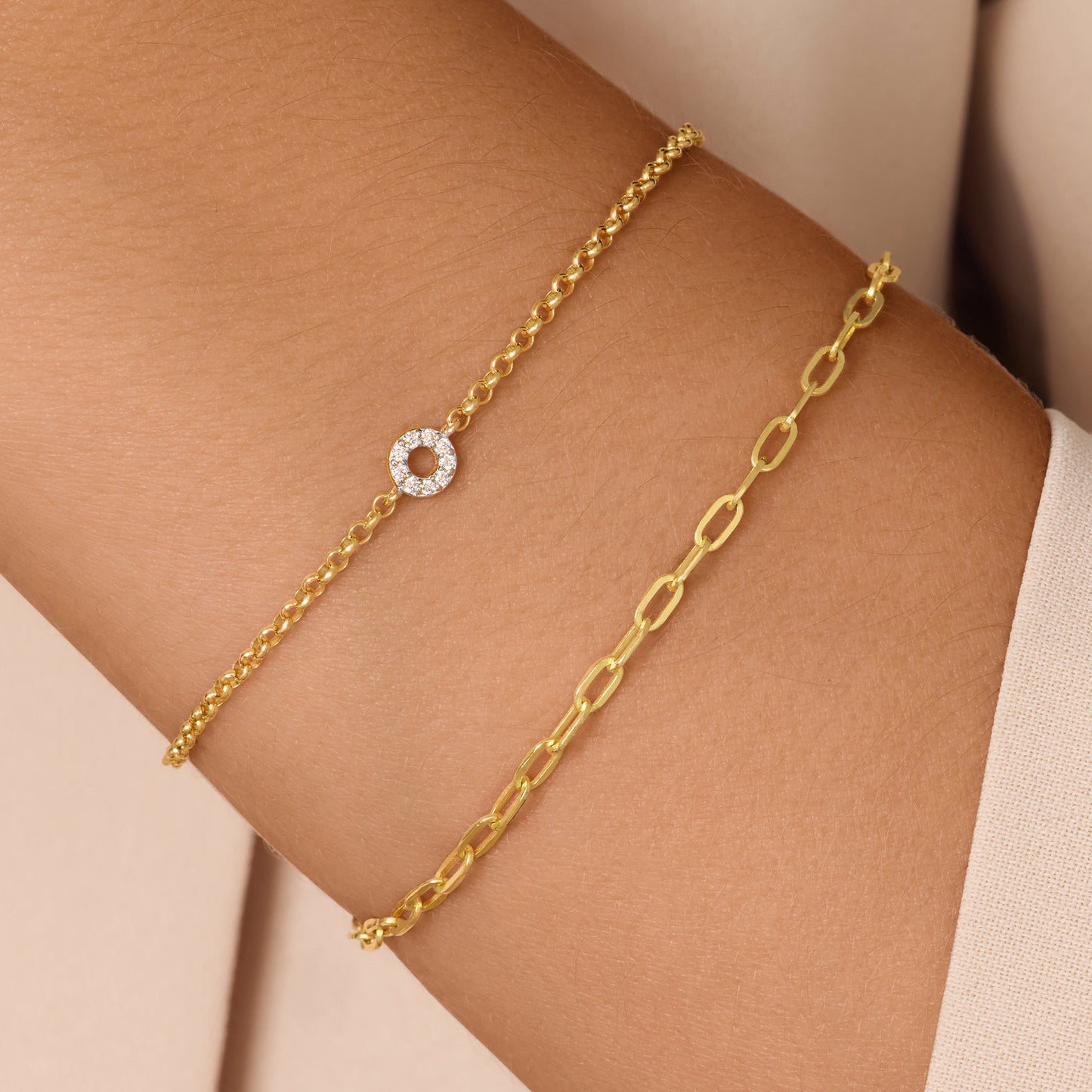 Diamond Open Halo Bracelet (0.05 ct)
