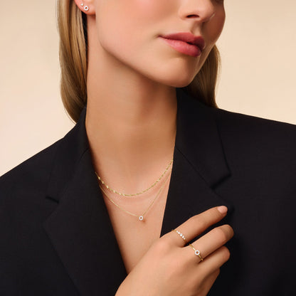 Slim Twisted Rope Necklace