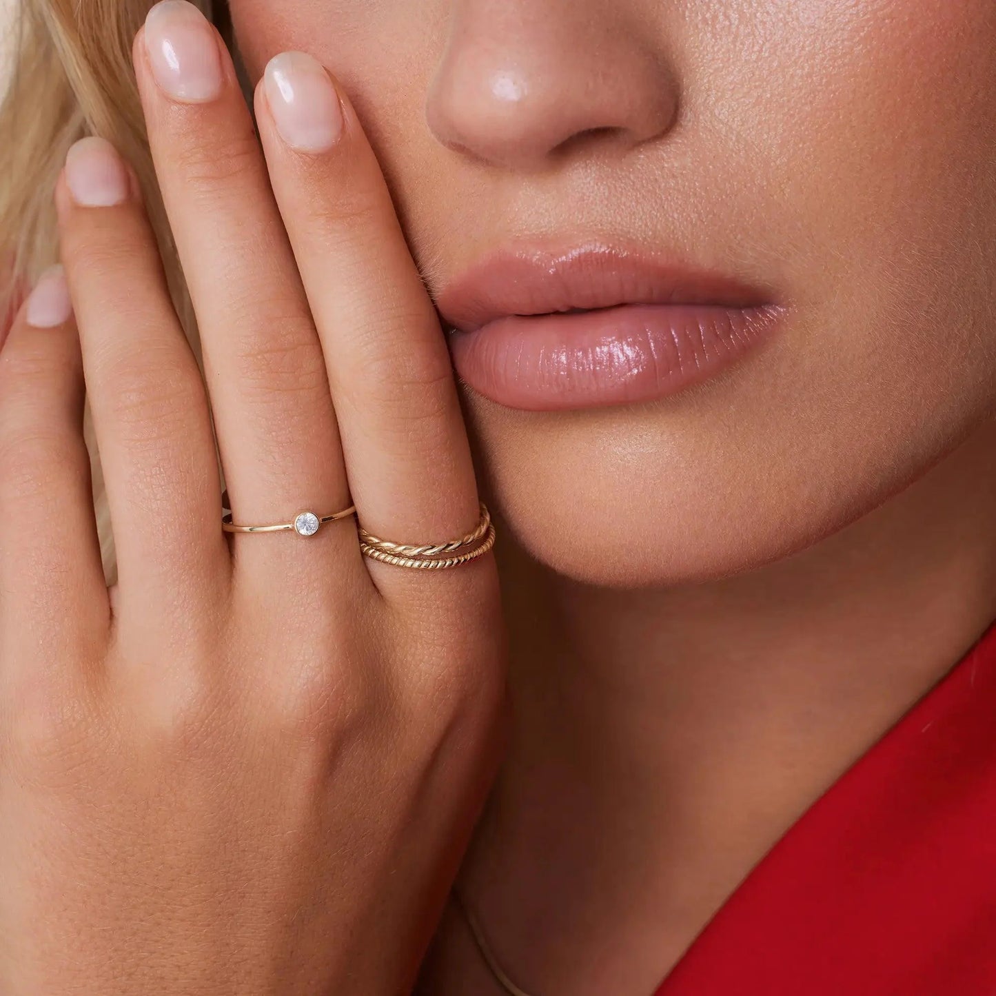 Moissanite Ring