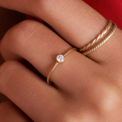 Moissanite Ring