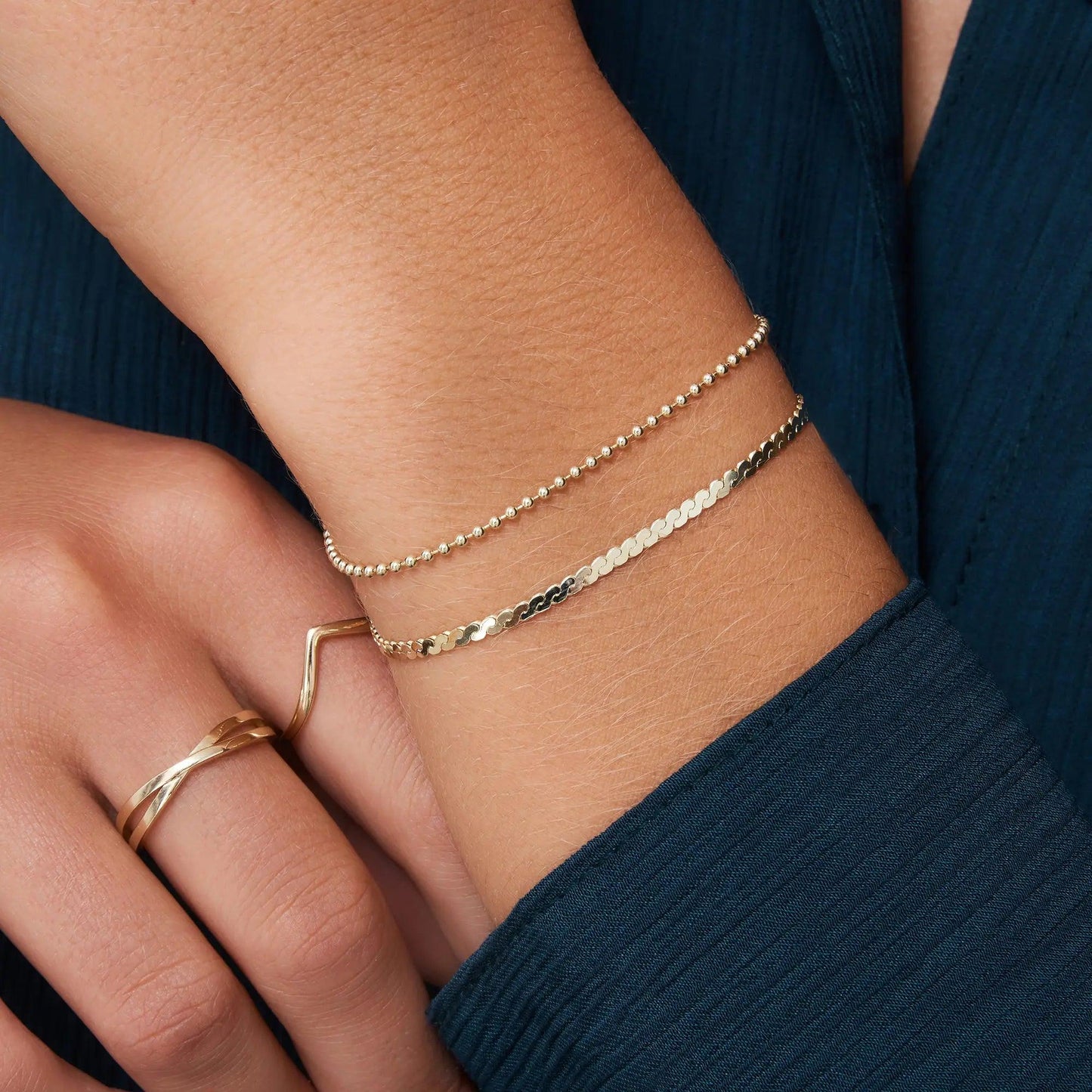 Serpentine Chain Bracelet