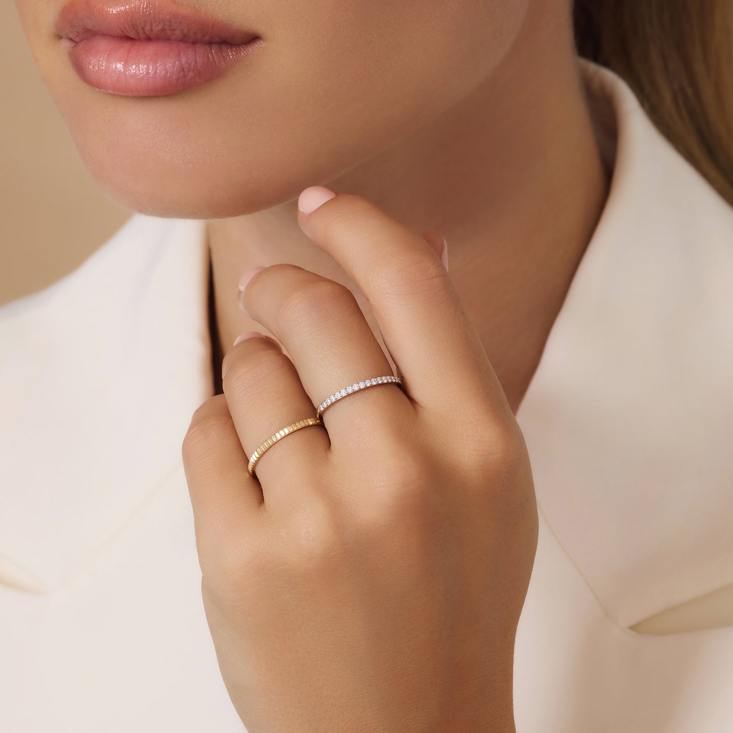 Diamond Alliance Ring (0.16 ct)