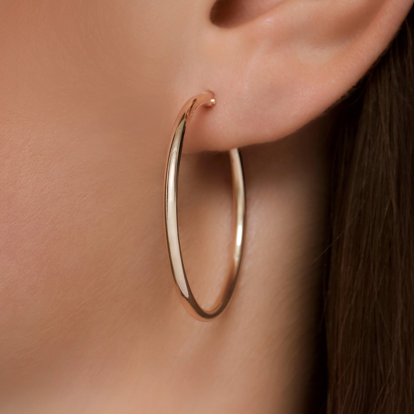 Tube Extra Large Hoops (33mm)