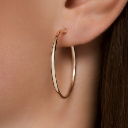 Tube Extra Large Hoops (33mm)