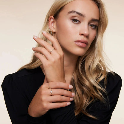 Beaded Stacker Ring