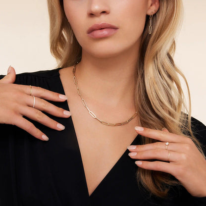 Paperclip Chain Necklace
