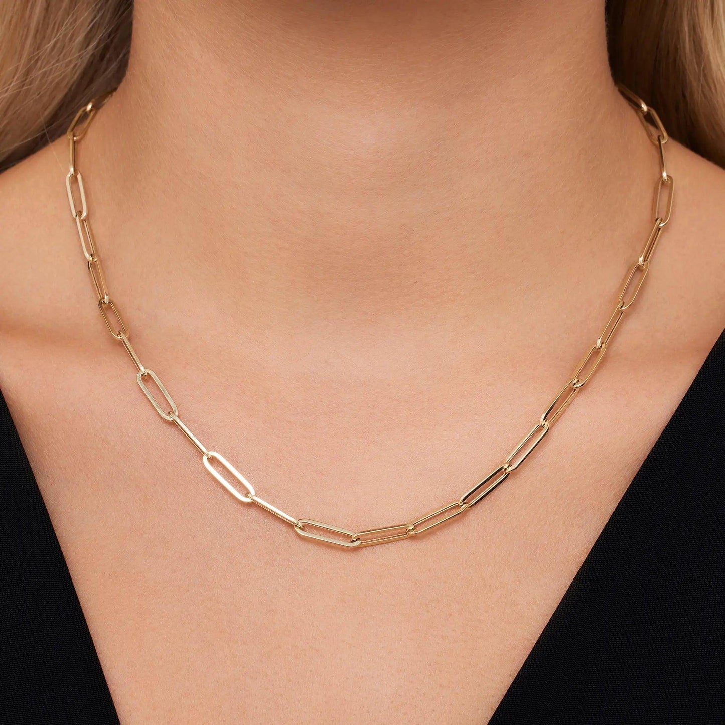 Paperclip Chain Necklace