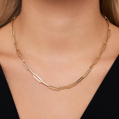 Paperclip Chain Necklace