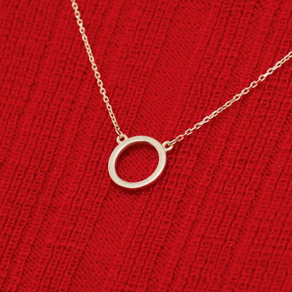 Circle Pendant Necklace