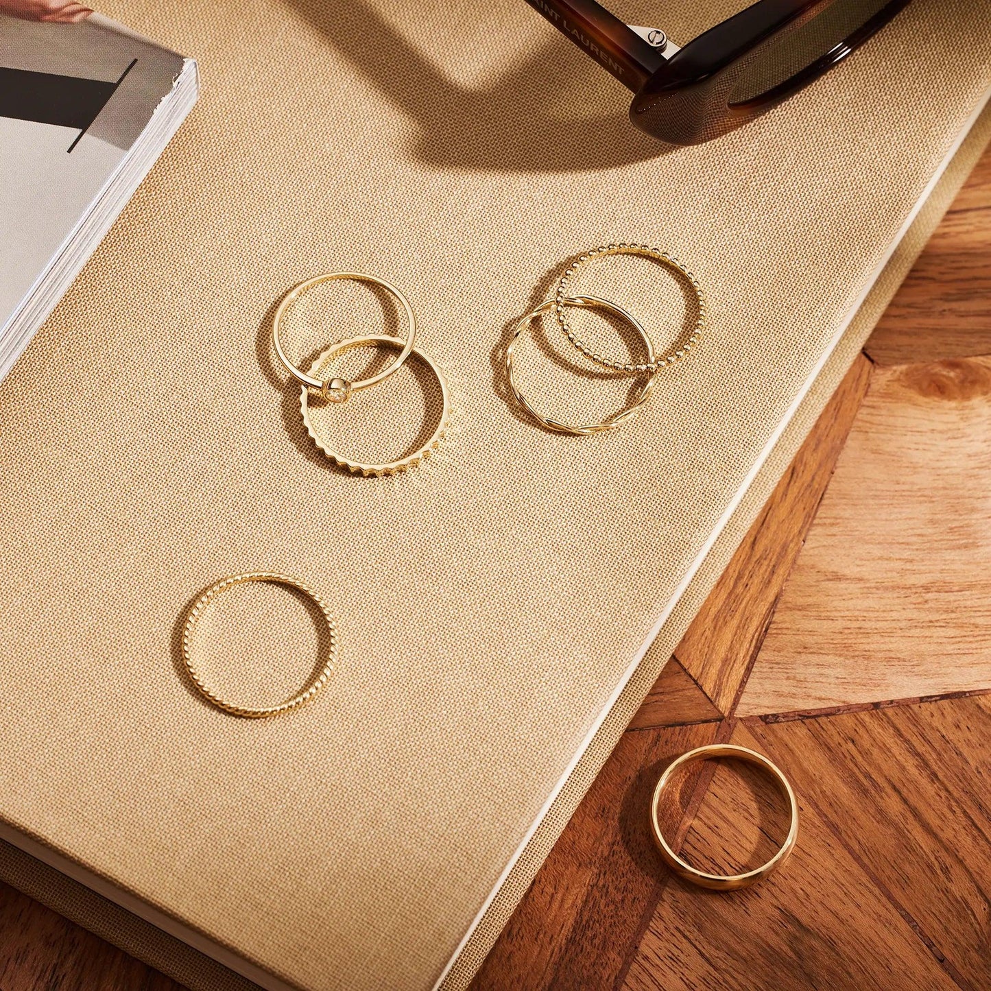 Essential Twisted Stacker Ring