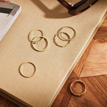 Essential Twisted Stacker Ring