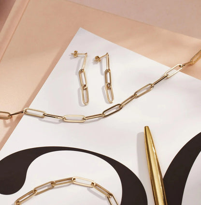 Paperclip Chain Necklace