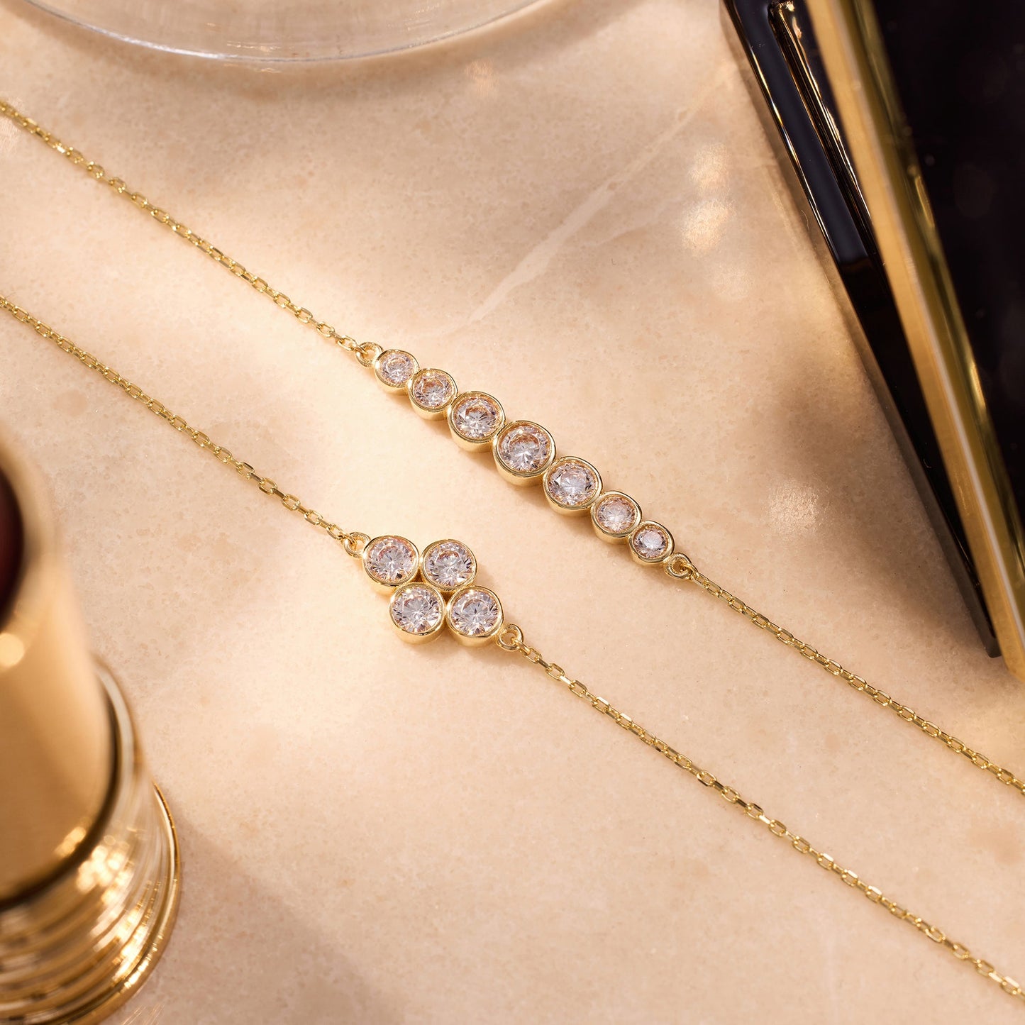 Moissanite Trail Bracelet