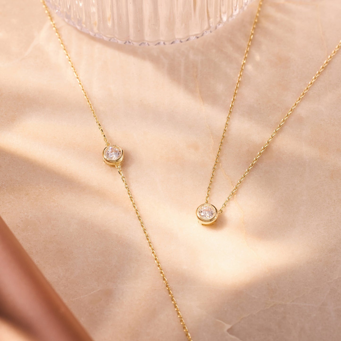 Solo Bezel Set Cubic Zirconia Bracelet
