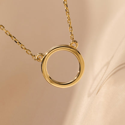 Circle Pendant Necklace