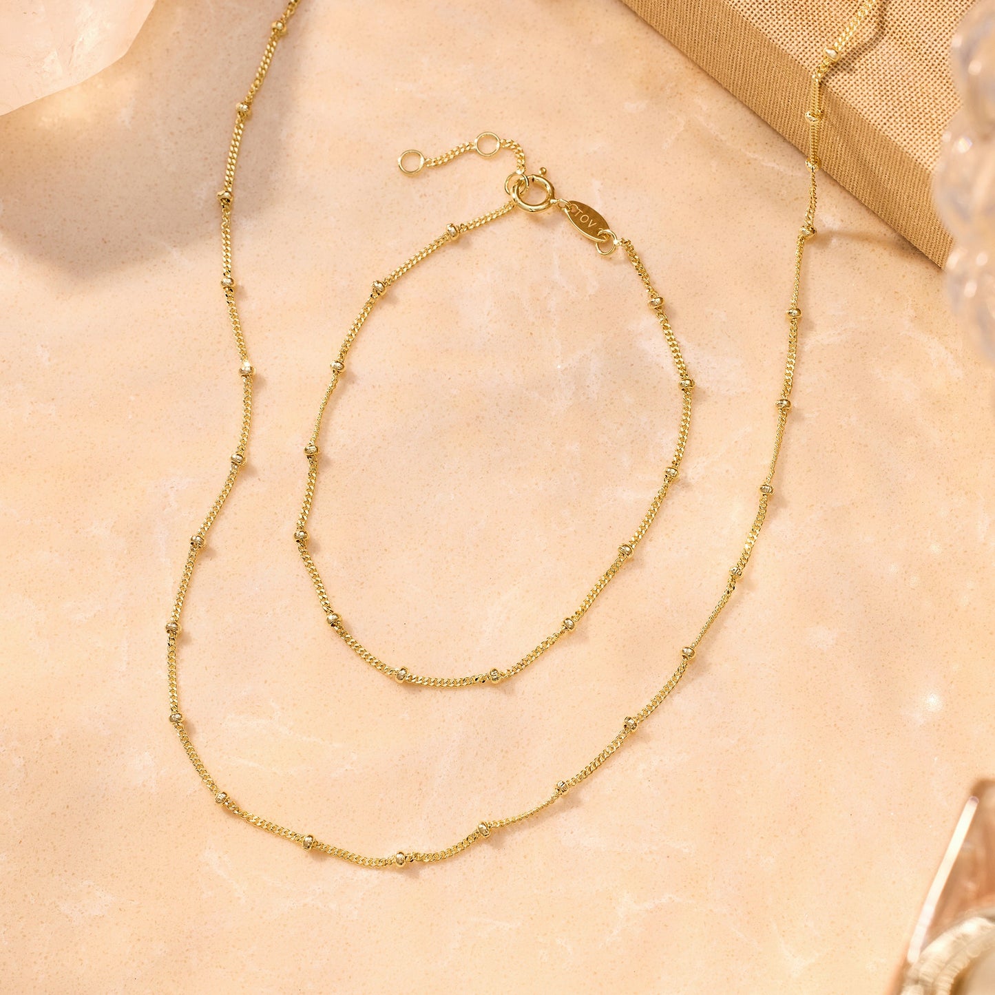Stationed Spheres Bracelet