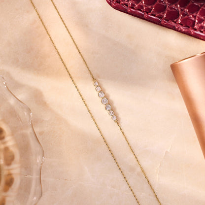 Moissanite Trail Bracelet