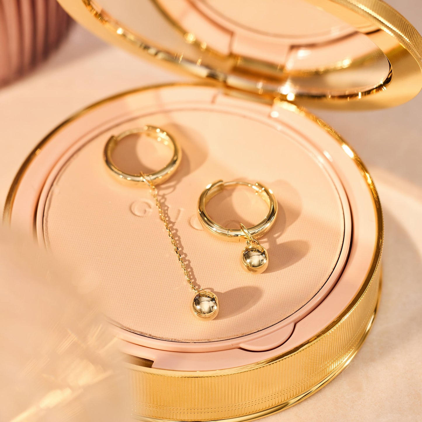 Sphere Hoop Charm