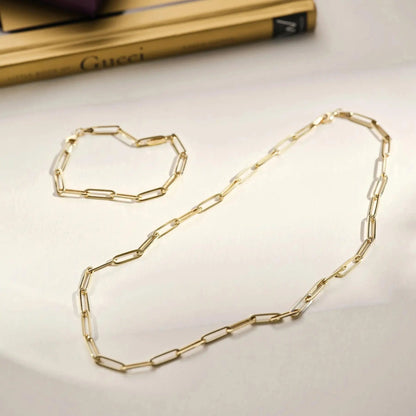Paperclip Chain Necklace