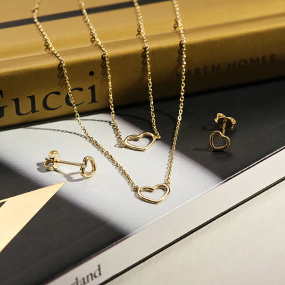Open Heart Studs