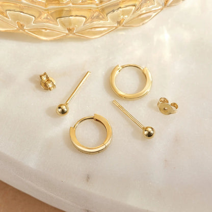 Essential Small Huggie Hoops (10mm)