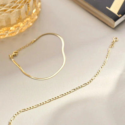 Figaro Chain Bracelet