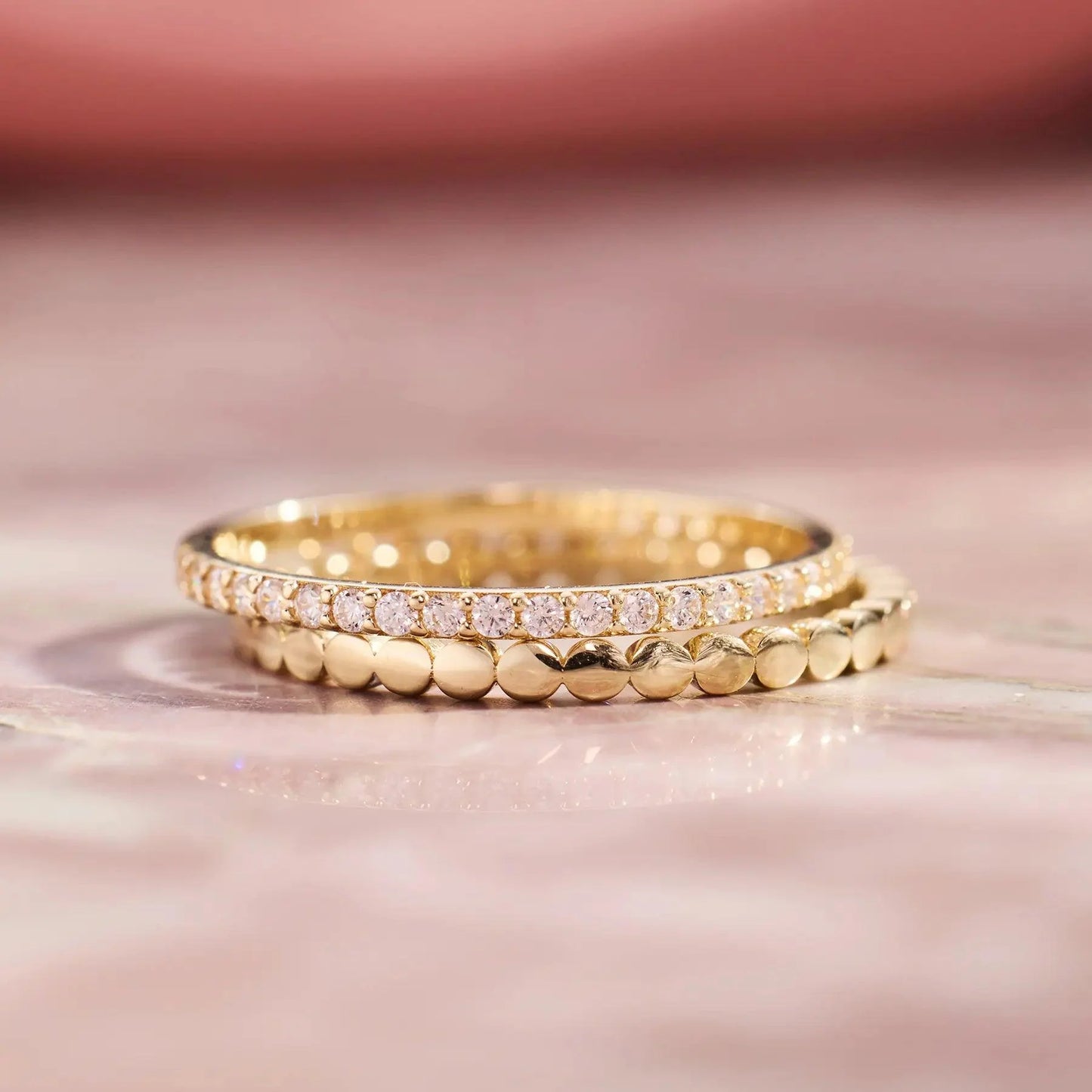 Essential Moissanite Eternity Ring