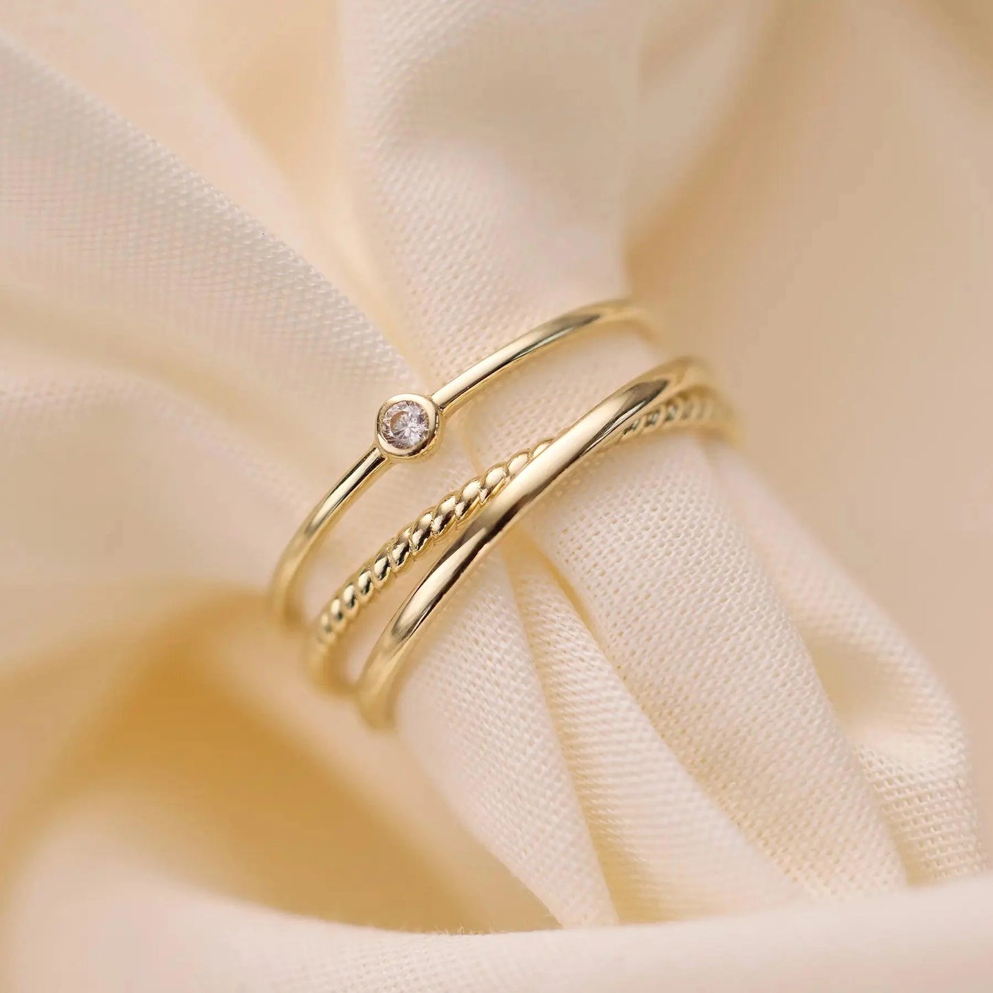 Duo Twisted Ring