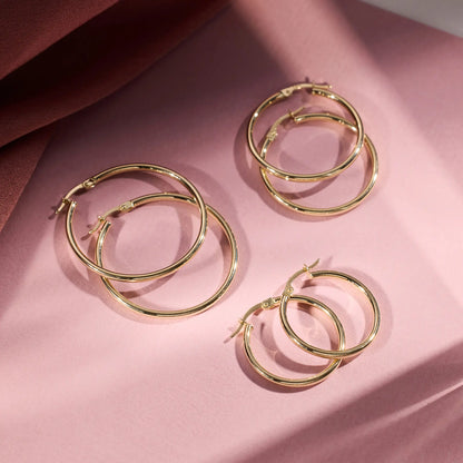 Tube Large Hoops (30mm)