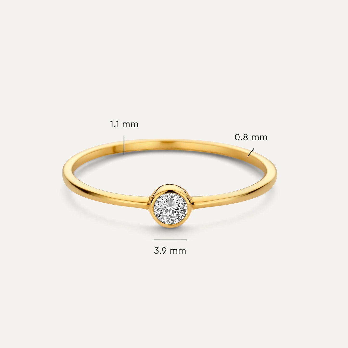 Moissanite Ring