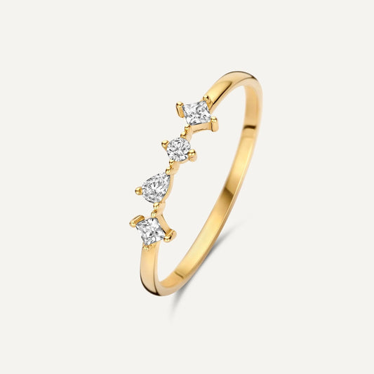 Dazzling Moissanite Statement Ring