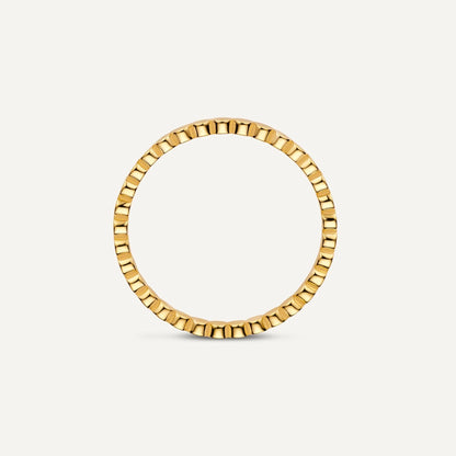 Bezel Dot Eternity Ring